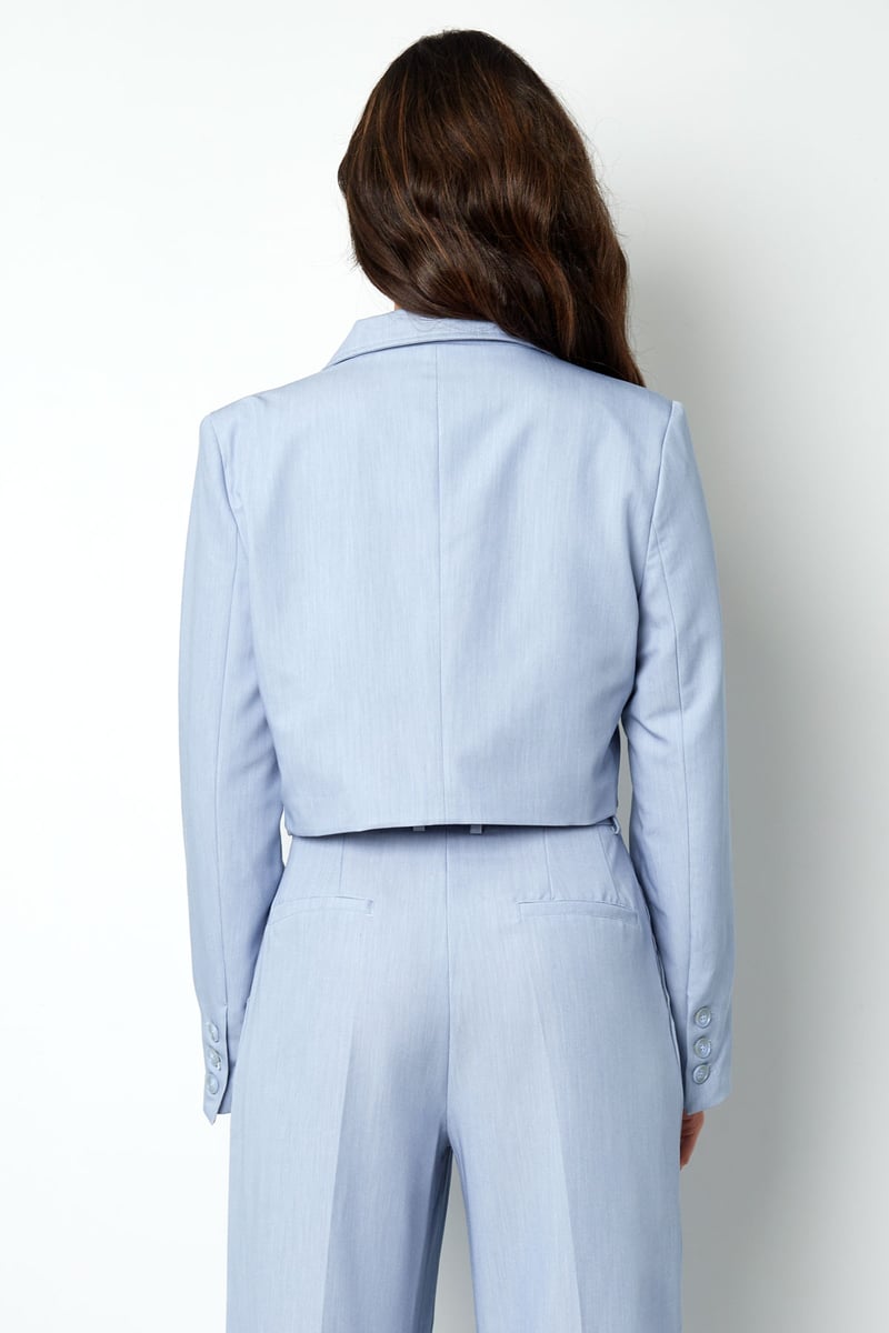 Cropped blazer