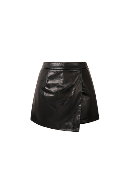 Zwarte Leren Rok