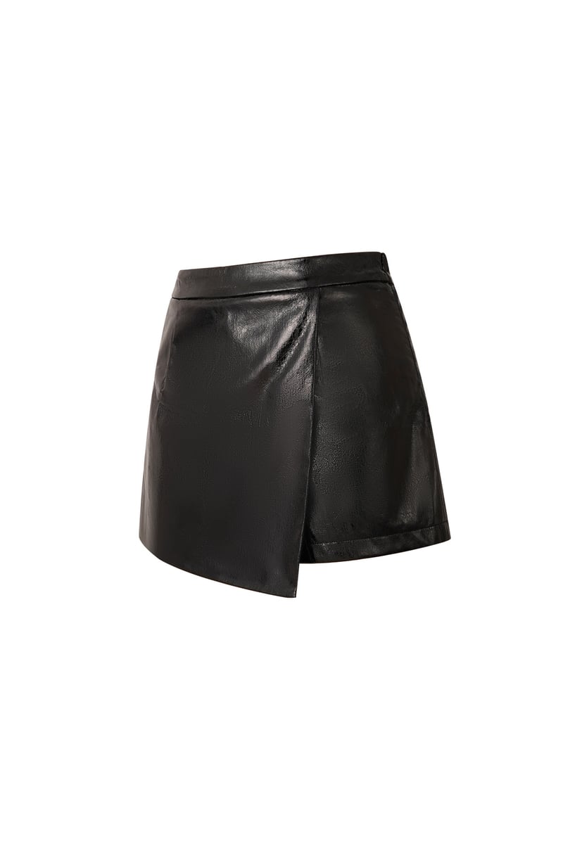Zwarte Leren Rok