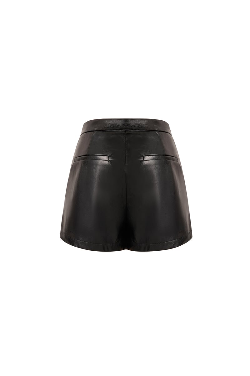 Zwarte Leren Rok