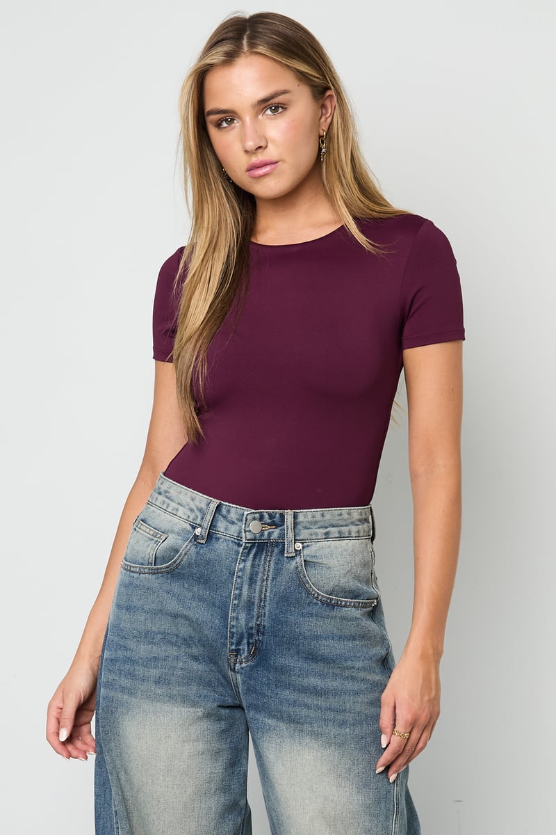 Shapewear bodysuit shirt basic