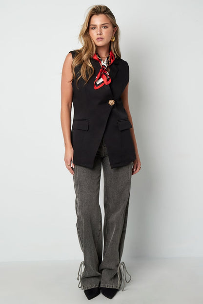 The Sleeveless Blazer