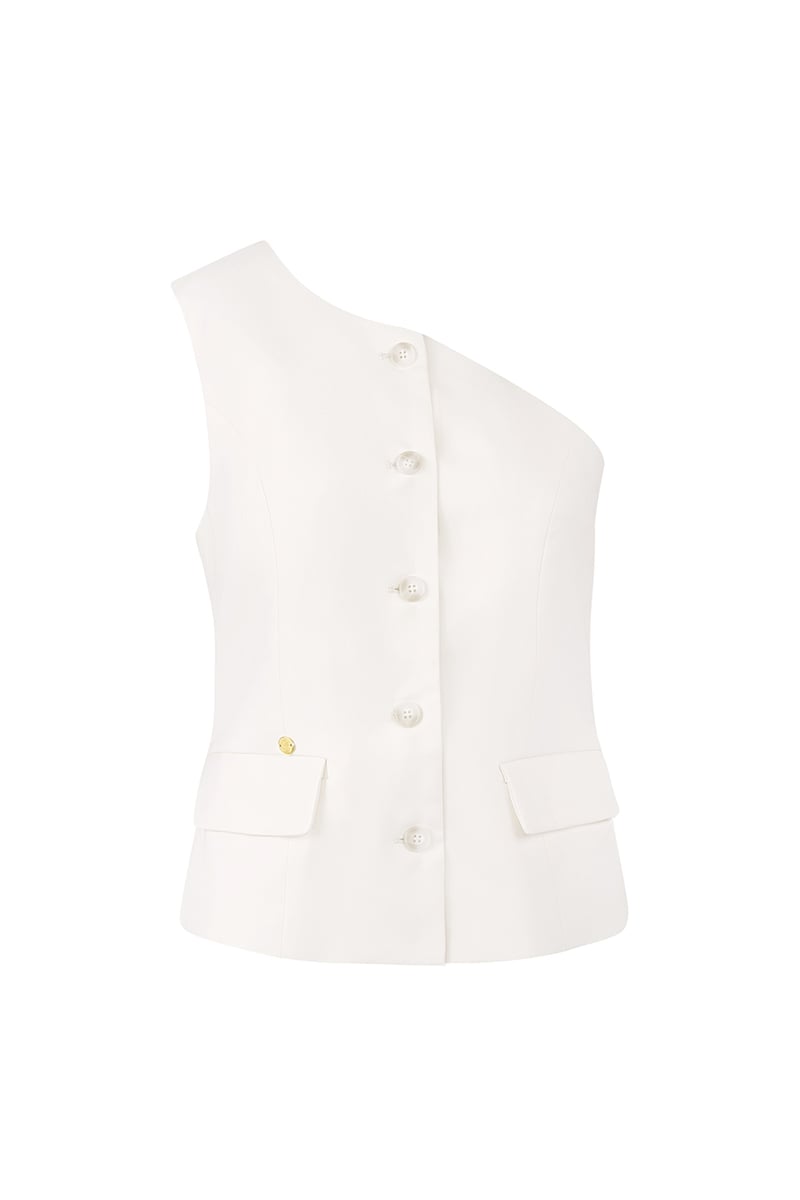 Off shoulder waistcoat