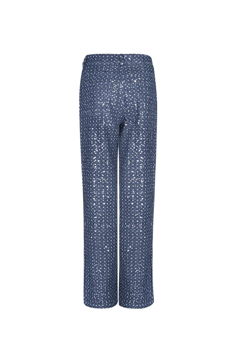Denim Jeans with Sequins