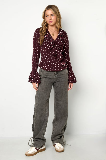 Polka Dot Blouse